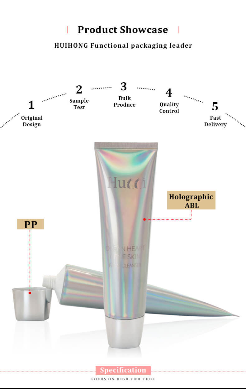 Face Wash Holographic Tube Face Wash Holographic Tube