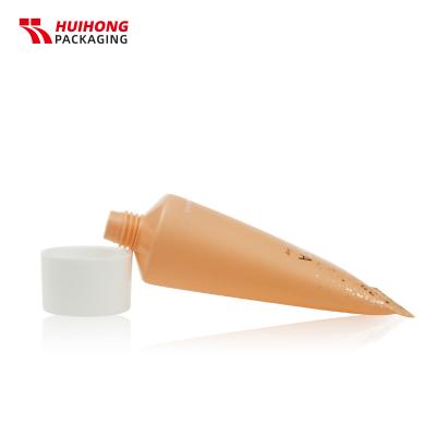 Tubo de crema naranja suave de 50 ml para loción corporal
